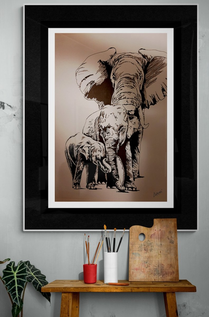 Elephant Family 2 Digital Download - Curran Artworks