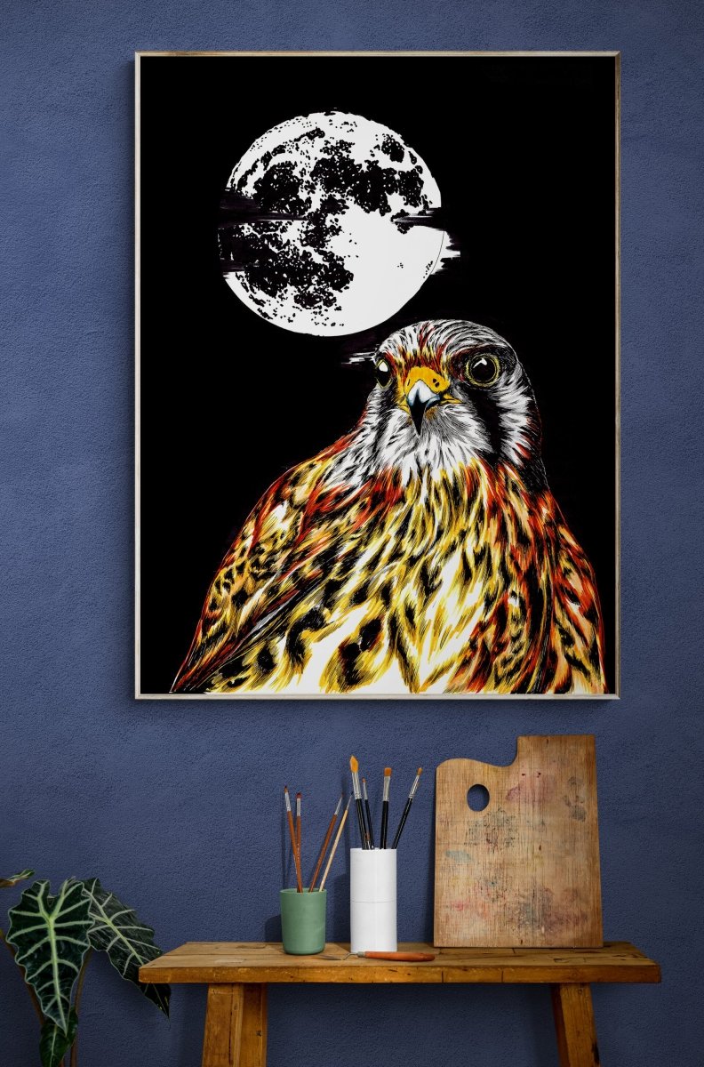 Falcon Digital Download - Curran Artworks