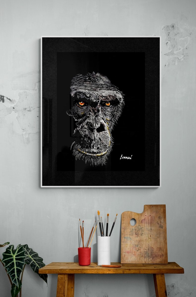Gorilla Face 2 Digital Download - Curran Artworks