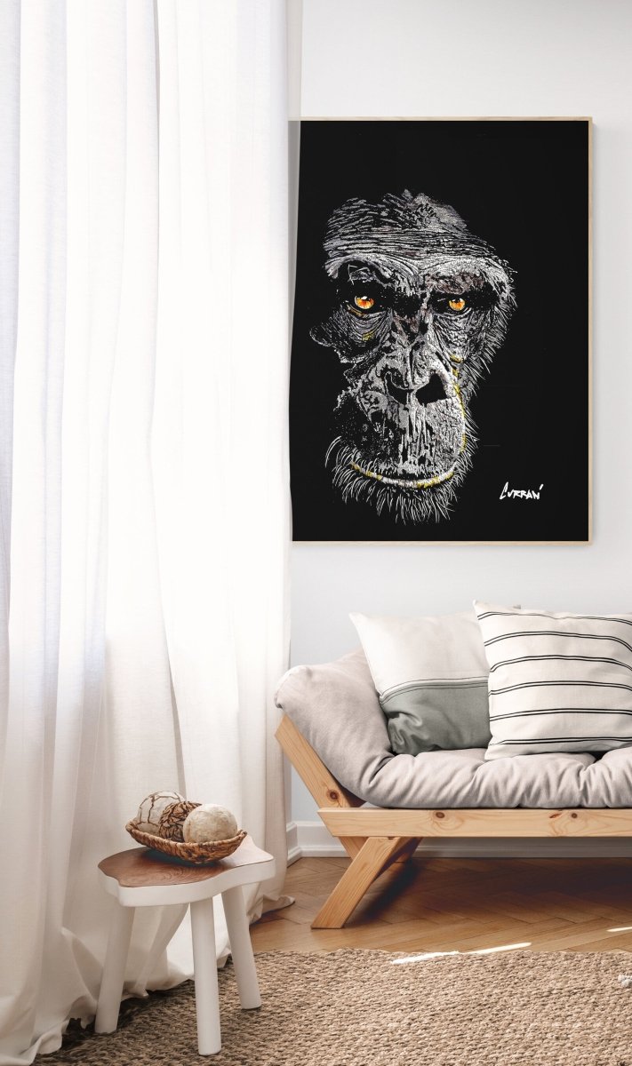 Gorilla Face 2 Digital Download - Curran Artworks