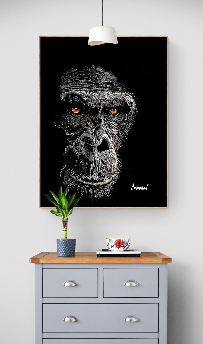 Gorilla Face 2 Digital Download - Curran Artworks