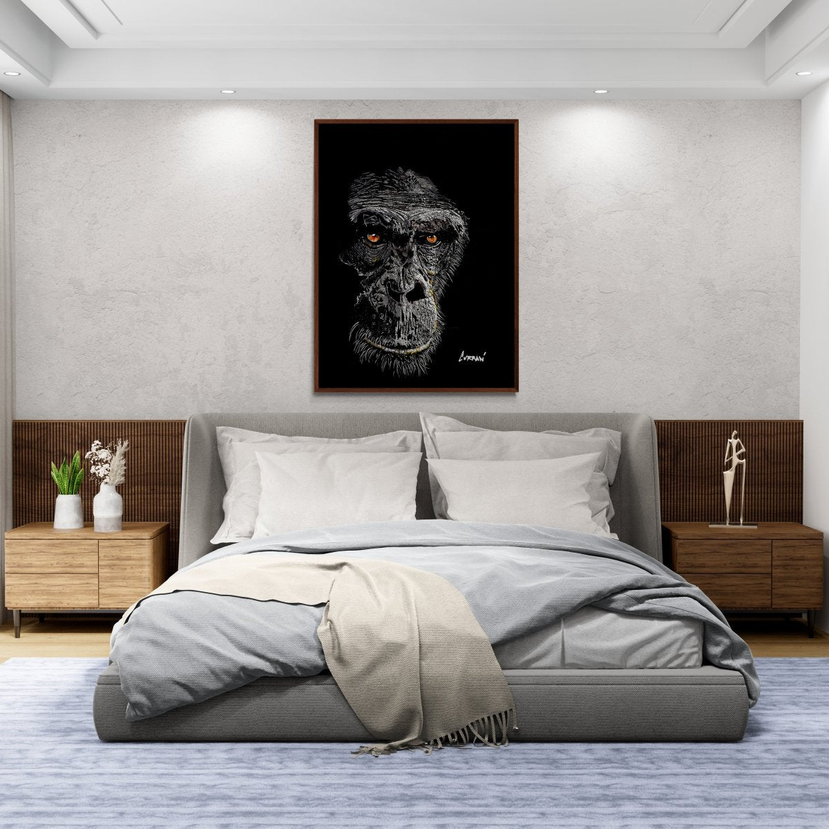 Gorilla Face 2 Digital Download - Curran Artworks