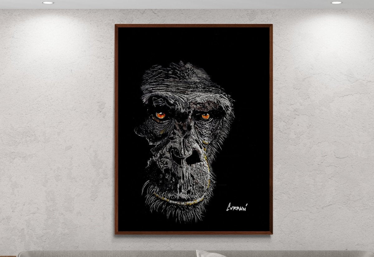 Gorilla Face 2 Digital Download - Curran Artworks