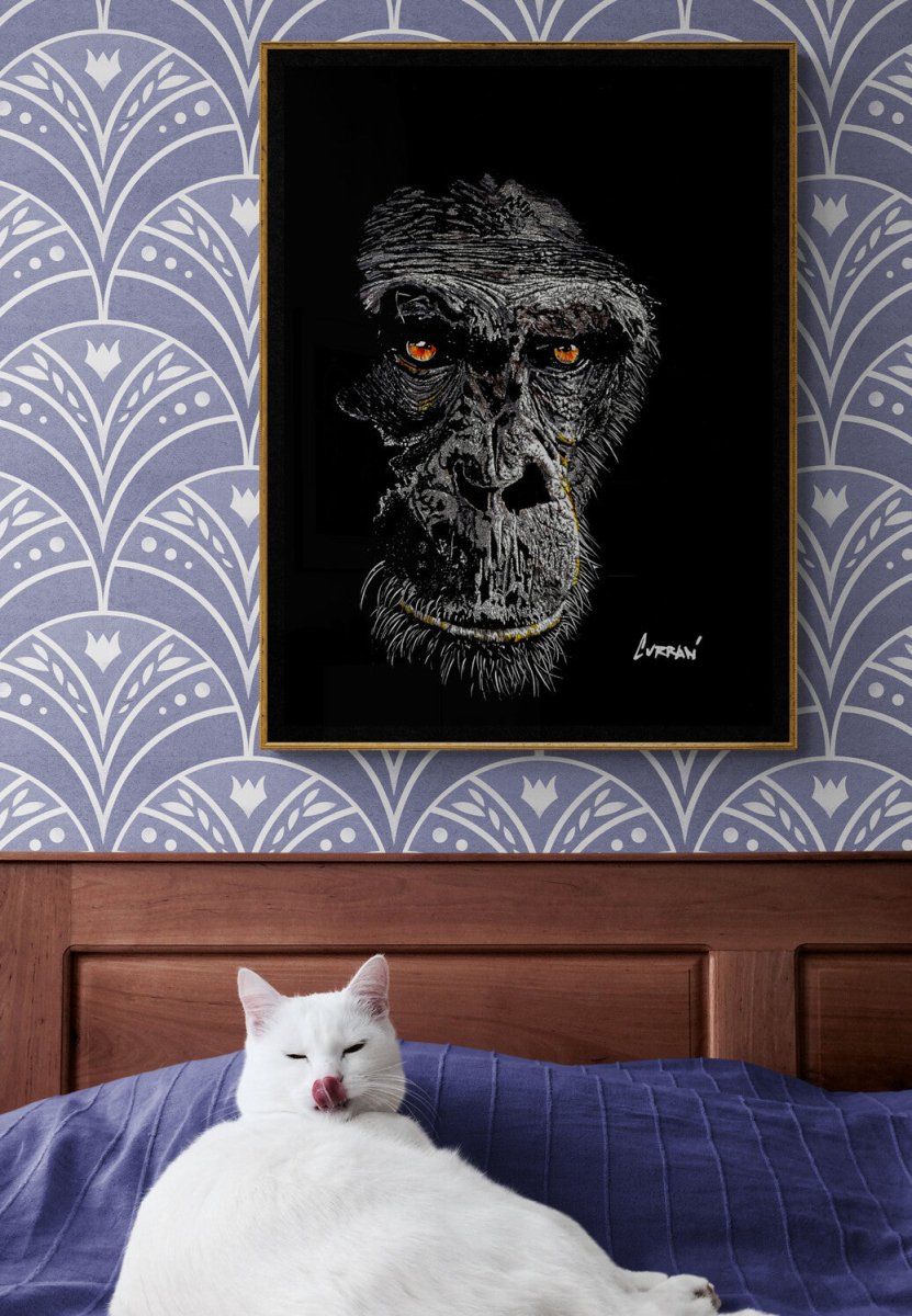 Gorilla Face 2 Digital Download - Curran Artworks