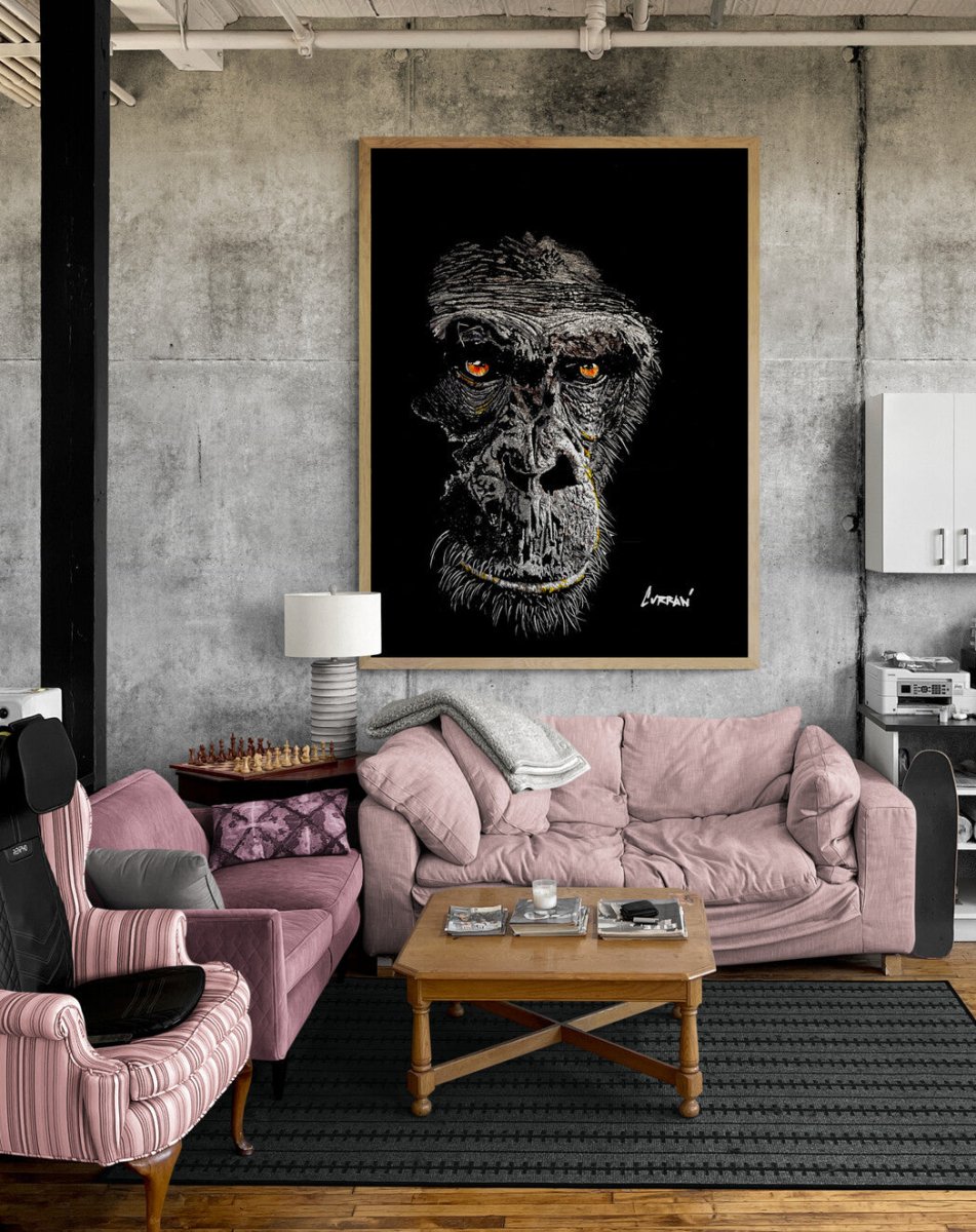 Gorilla Face 2 Digital Download - Curran Artworks
