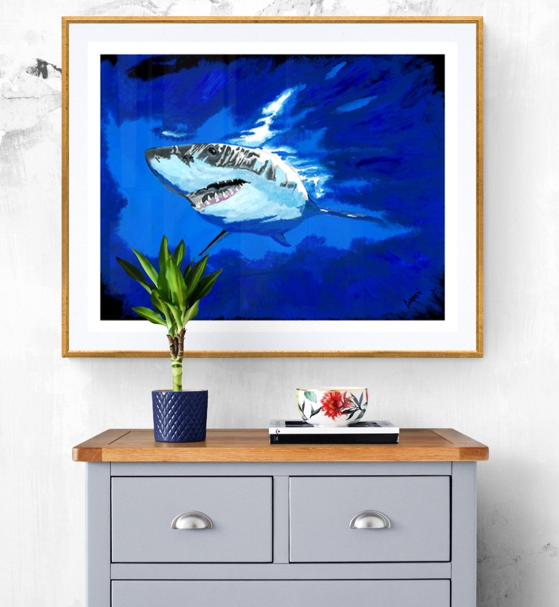 Great White Shark Digital Download - Curran Artworks