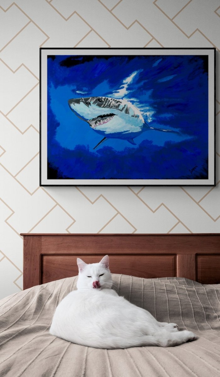 Great White Shark Digital Download - Curran Artworks
