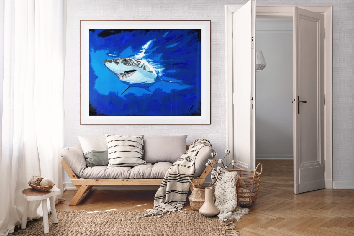 Great White Shark Digital Download - Curran Artworks