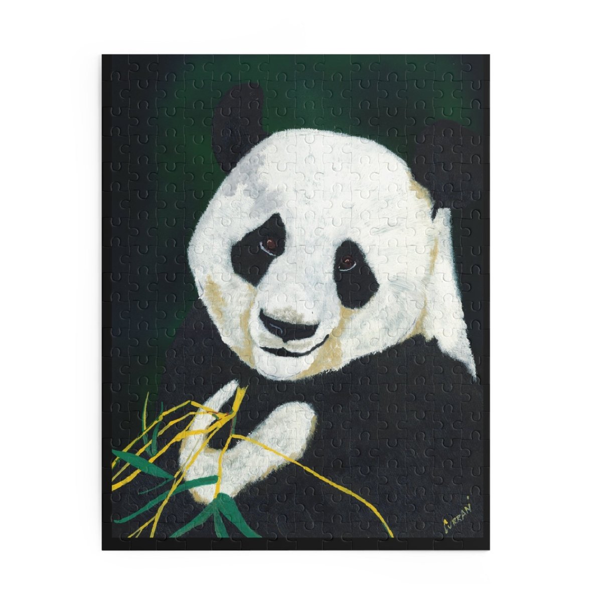 Hand Painted Panda Design - 120 & 500 - Piece Options - Curran Artworks