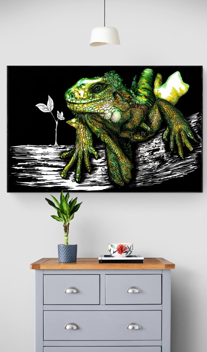 Iguana Digital Download - Curran Artworks