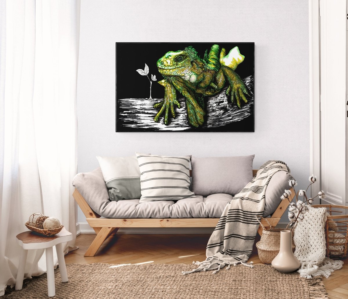 Iguana Digital Download - Curran Artworks