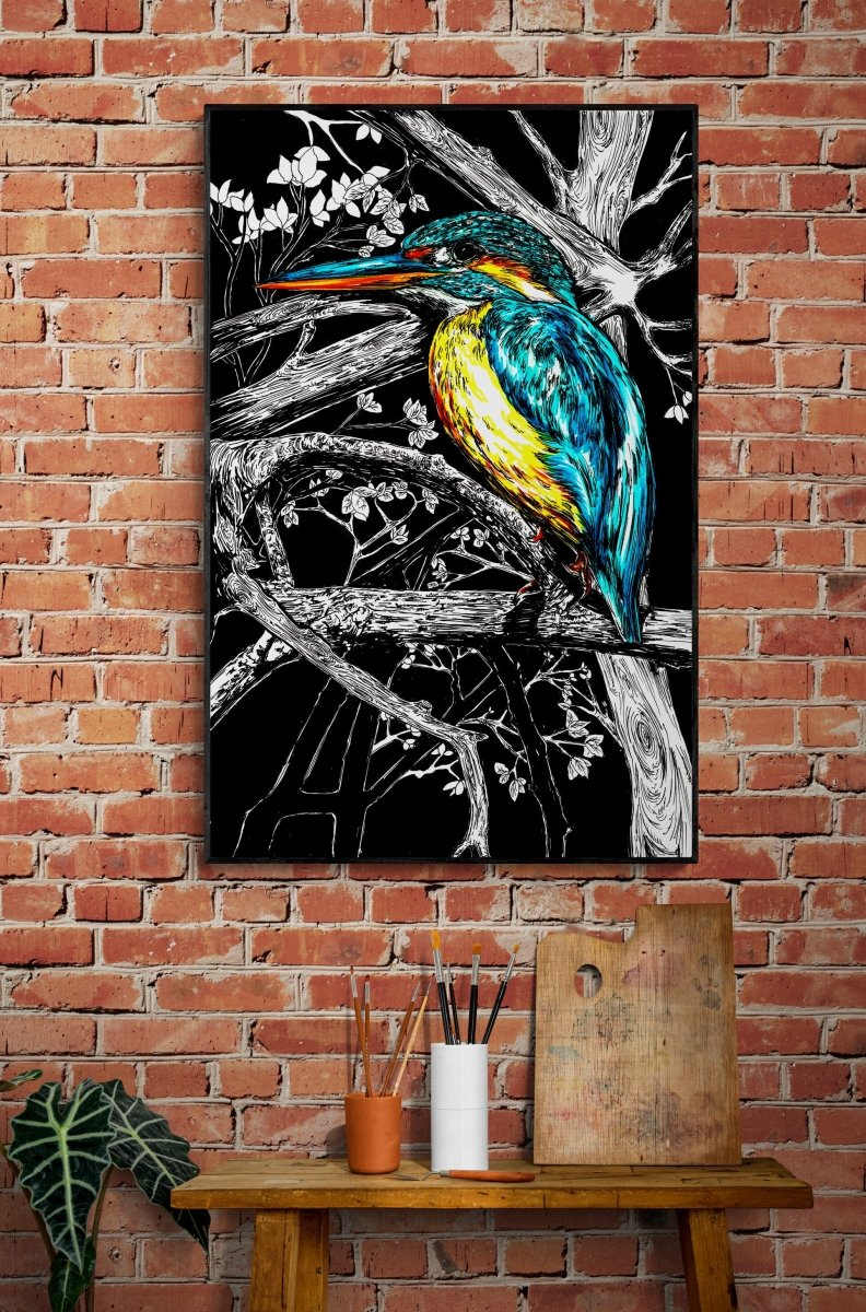 Kingfisher Digital Download - Curran Artworks