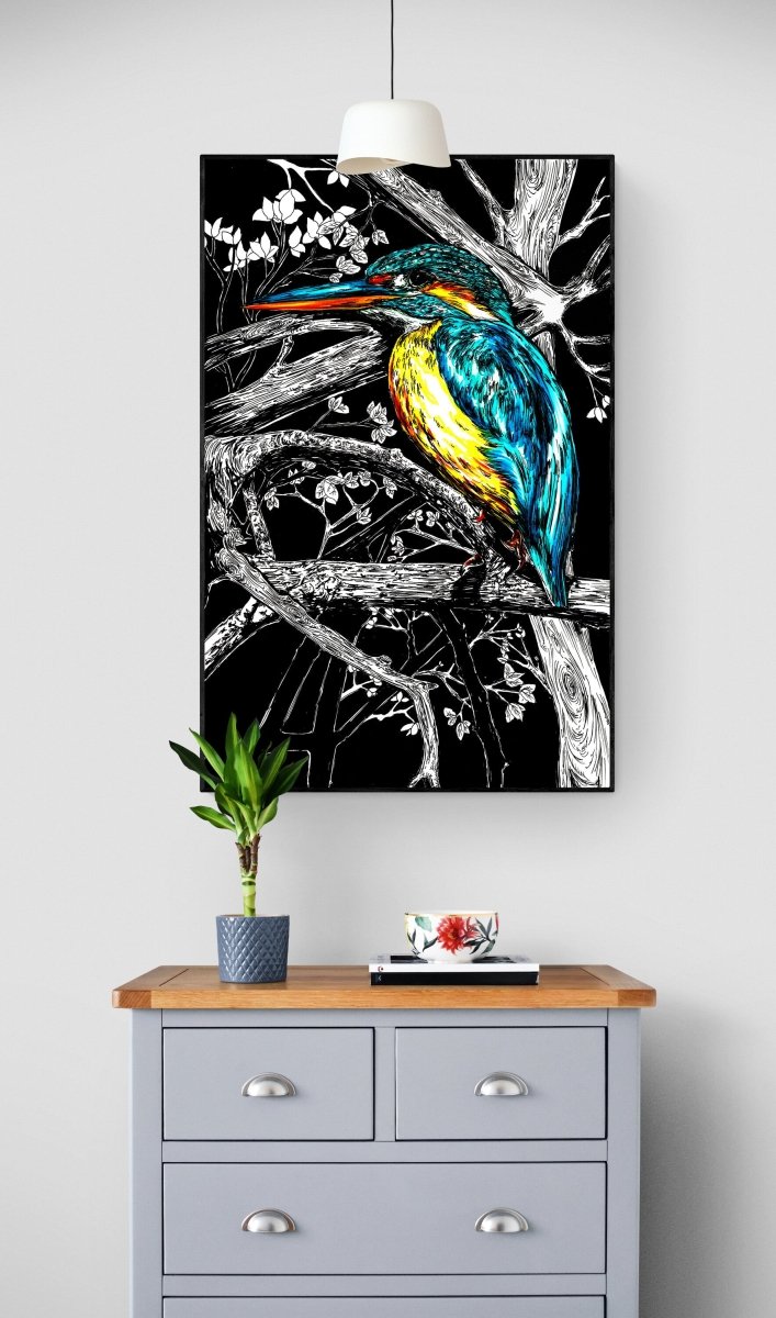 Kingfisher Digital Download - Curran Artworks