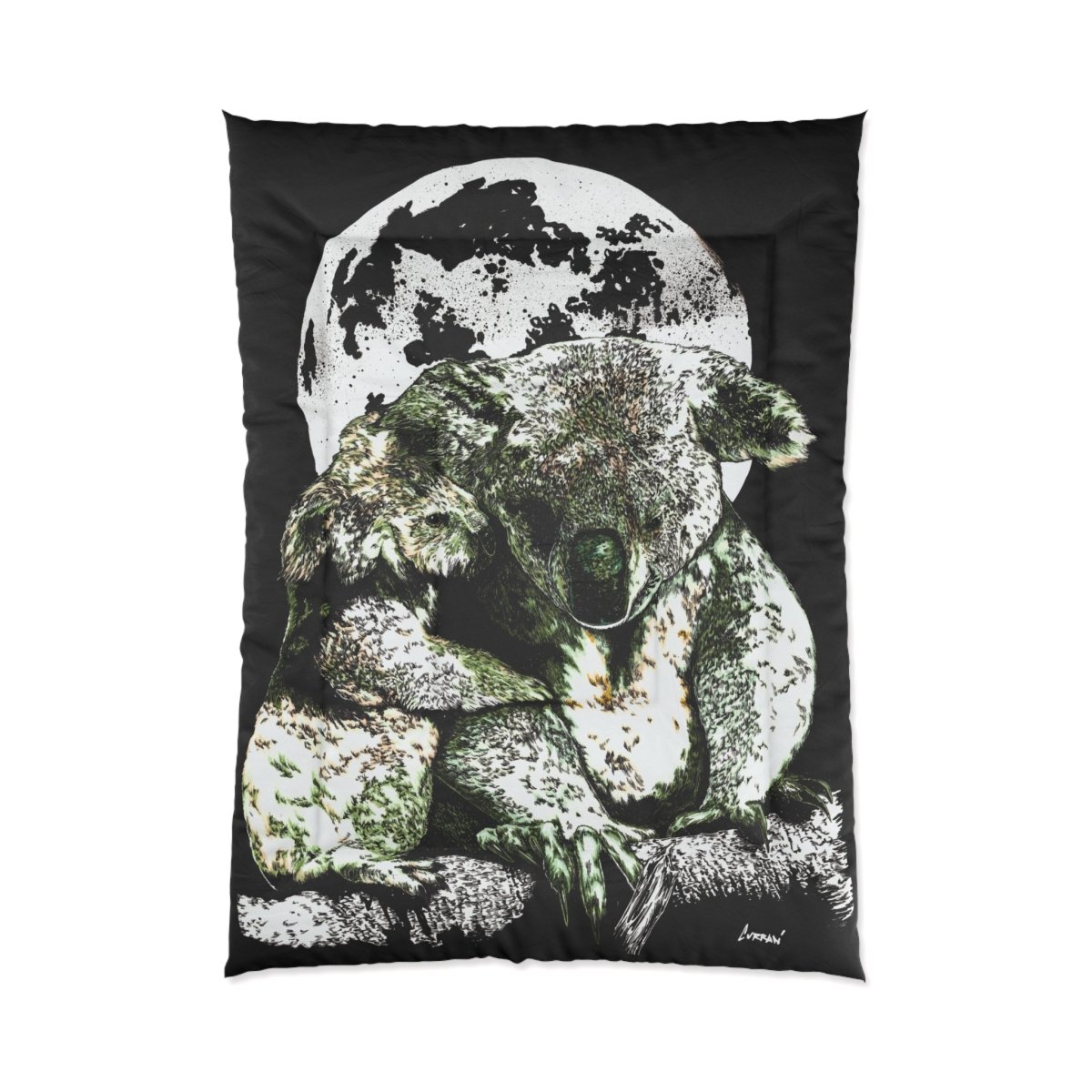 Koala Cuddle Comforter - Cozy Bedding for Animal Lovers - Curran Artworks