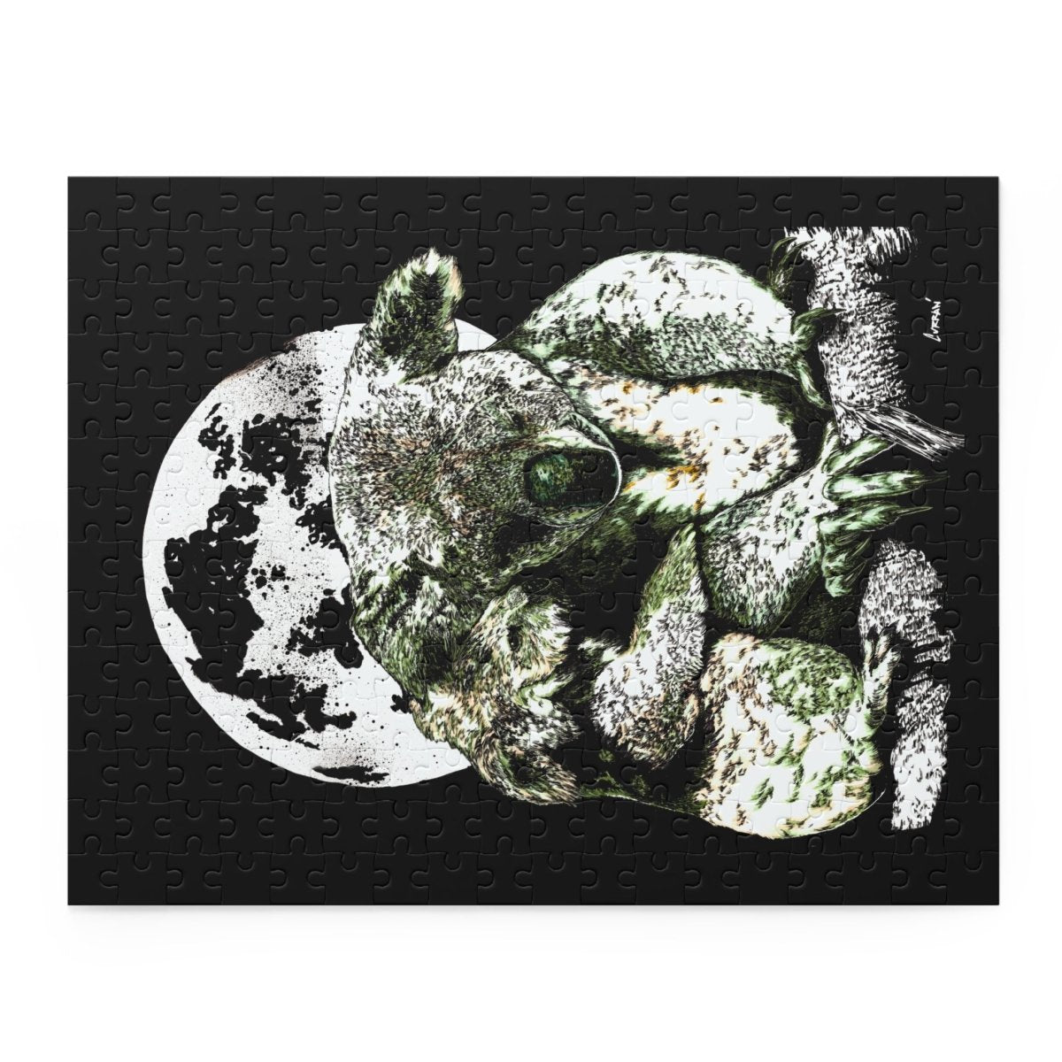 Koala Love Puzzle - 120, 252, 500 - Piece - Perfect for Fun and Nature Lovers - Curran Artworks