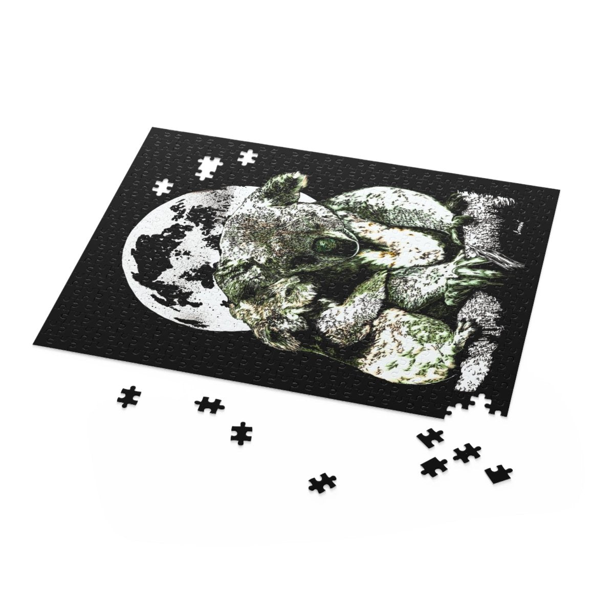 Koala Love Puzzle - 120, 252, 500 - Piece - Perfect for Fun and Nature Lovers - Curran Artworks