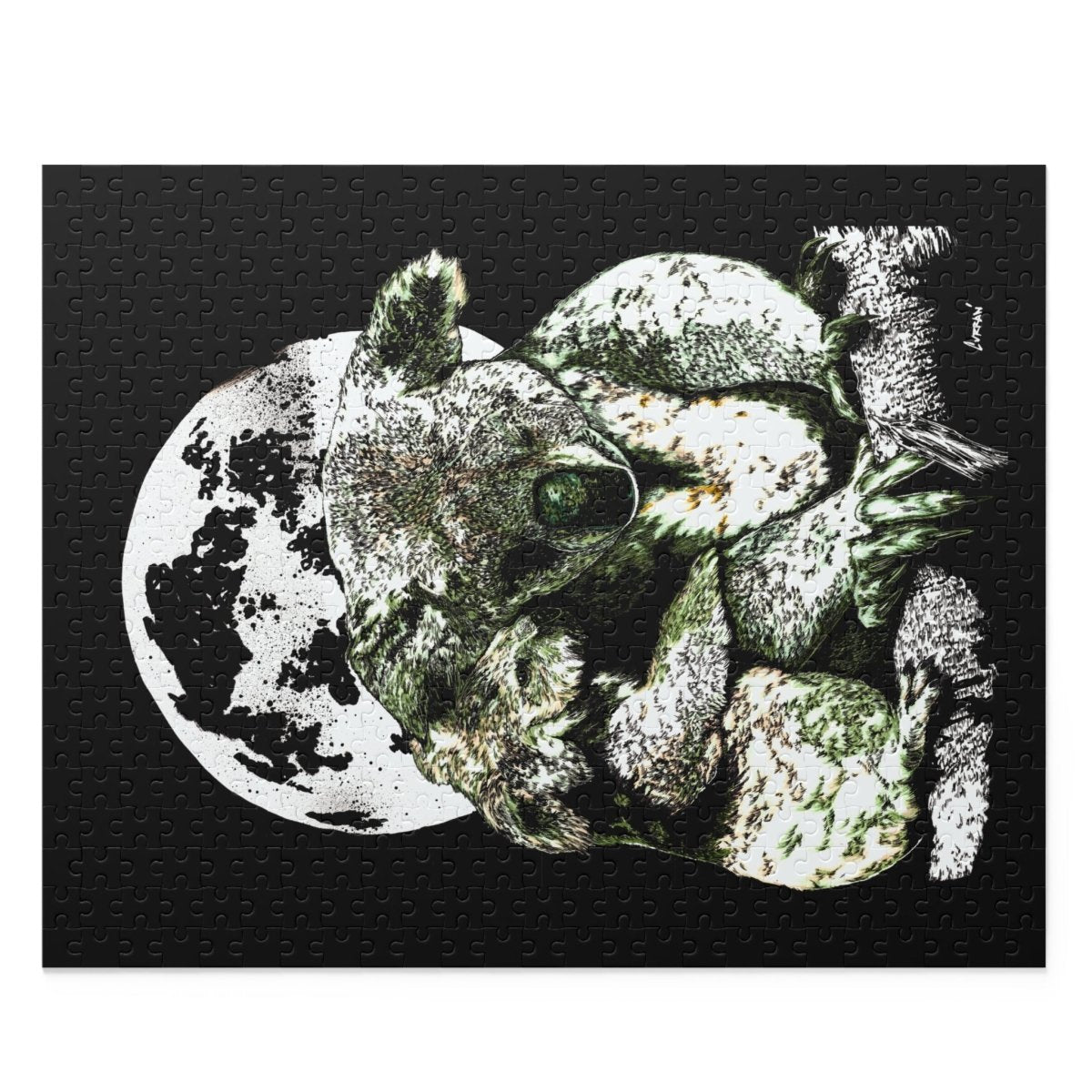 Koala Love Puzzle - 120, 252, 500 - Piece - Perfect for Fun and Nature Lovers - Curran Artworks