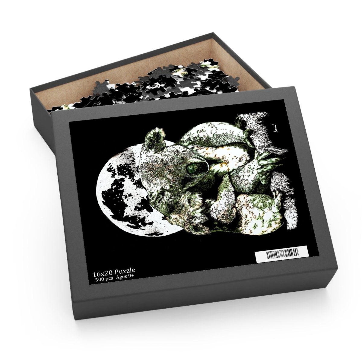 Koala Love Puzzle - 120, 252, 500 - Piece - Perfect for Fun and Nature Lovers - Curran Artworks