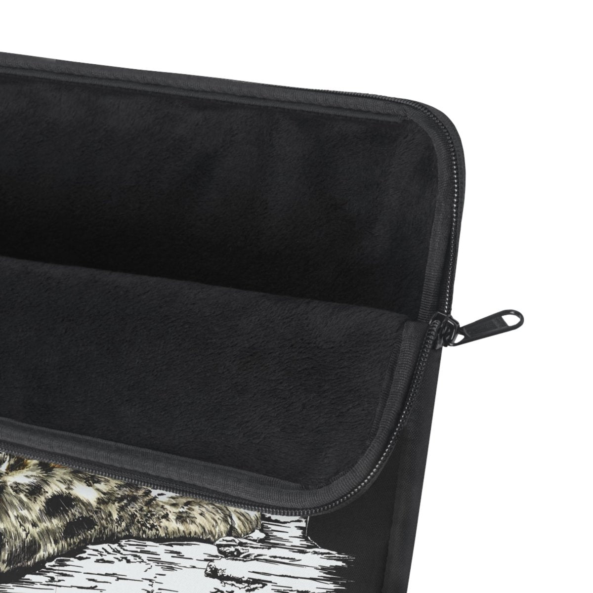 Leopard Print Laptop Sleeve - Stylish & Protective Case for Tech Lovers - Curran Artworks