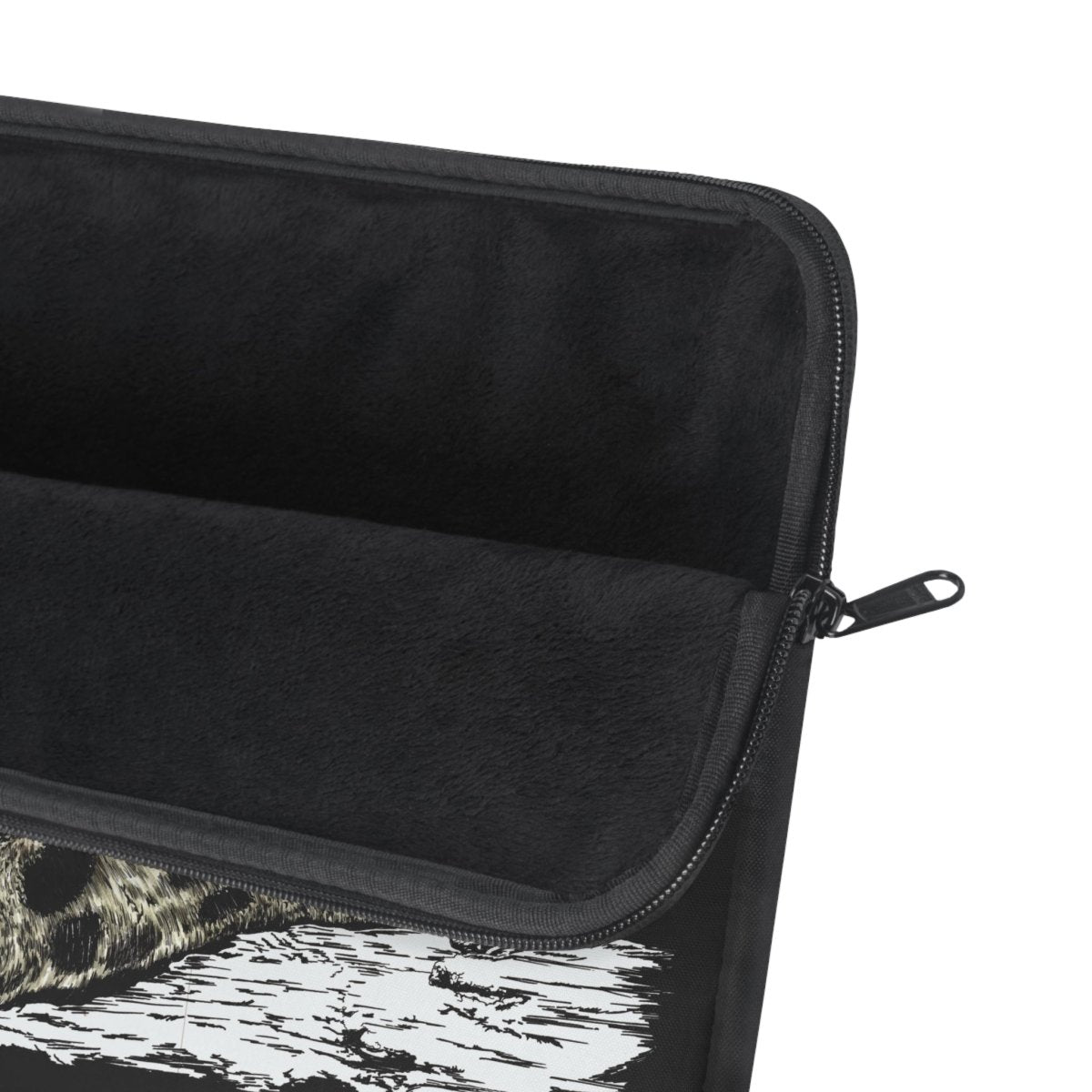 Leopard Print Laptop Sleeve - Stylish & Protective Case for Tech Lovers - Curran Artworks