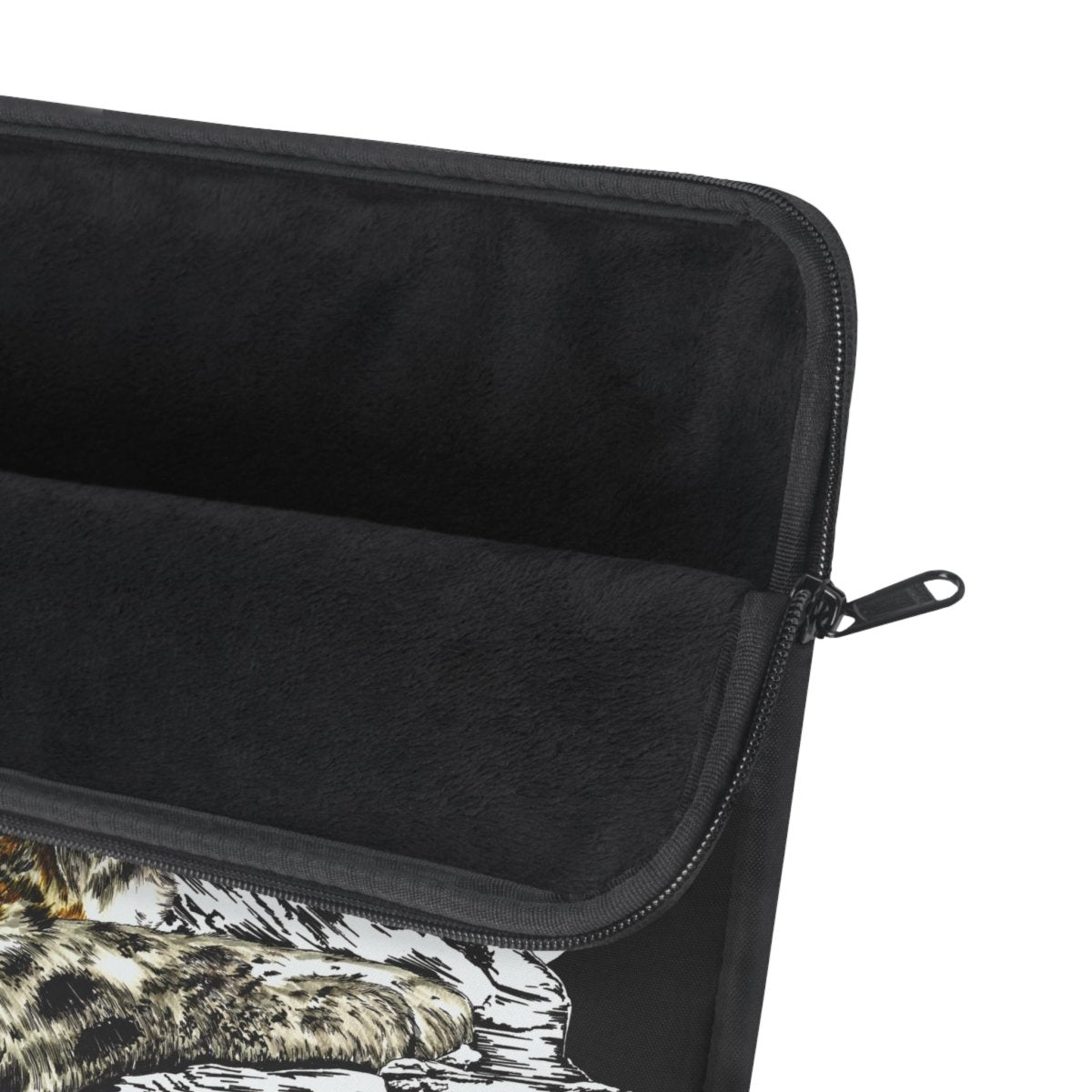 Leopard Print Laptop Sleeve - Stylish & Protective Case for Tech Lovers - Curran Artworks