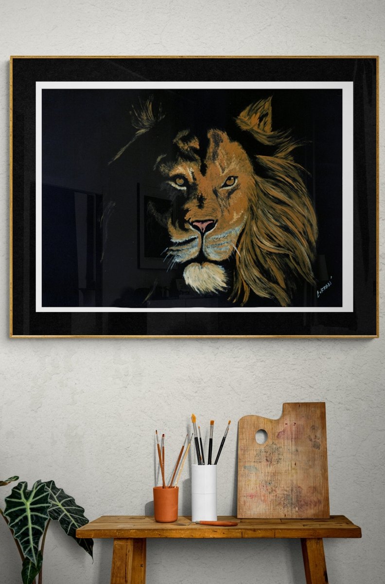 Lion Digital Download - Curran Artworks