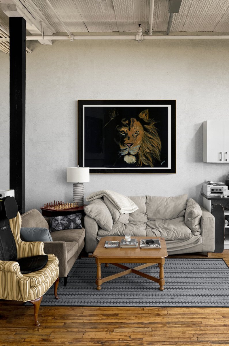 Lion Digital Download - Curran Artworks