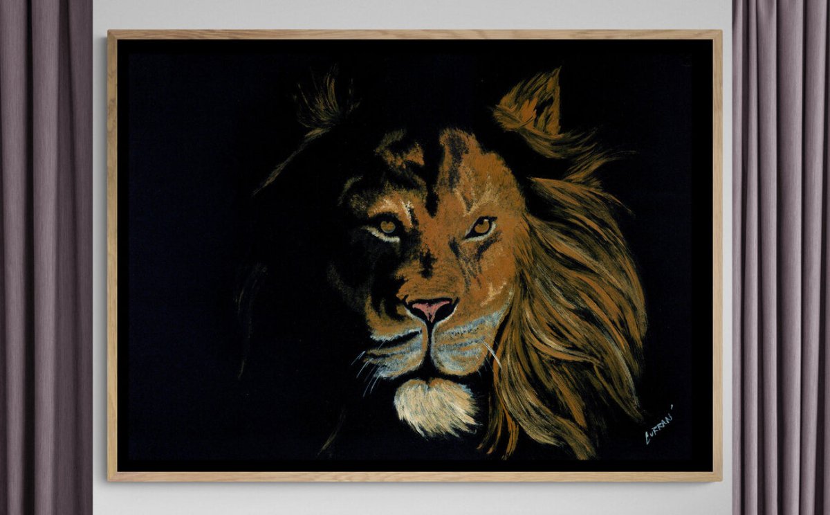 Lion Digital Download - Curran Artworks