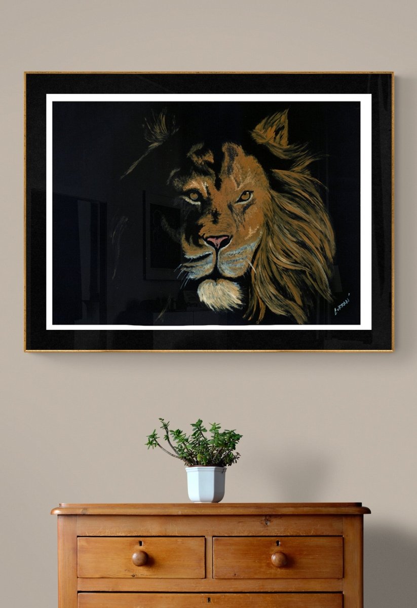 Lion Digital Download - Curran Artworks