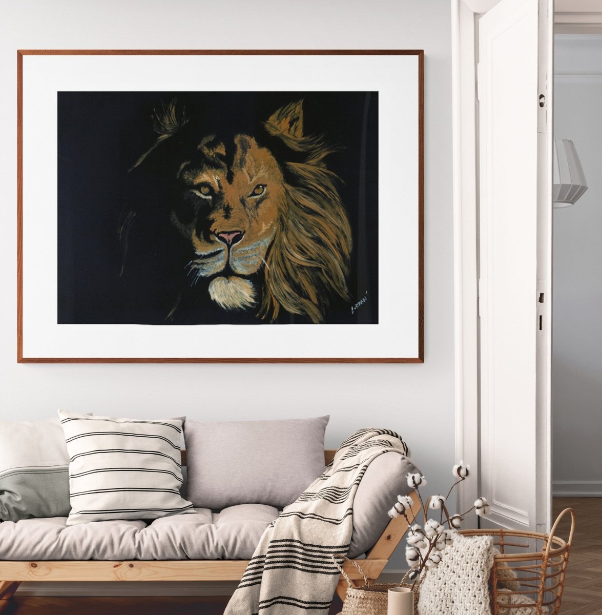 Lion Digital Download - Curran Artworks