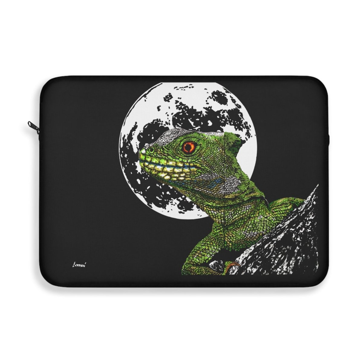 Lizard Moon Laptop Sleeve - Stylish & Durable Sleeve for Creatives - Curran Artworks