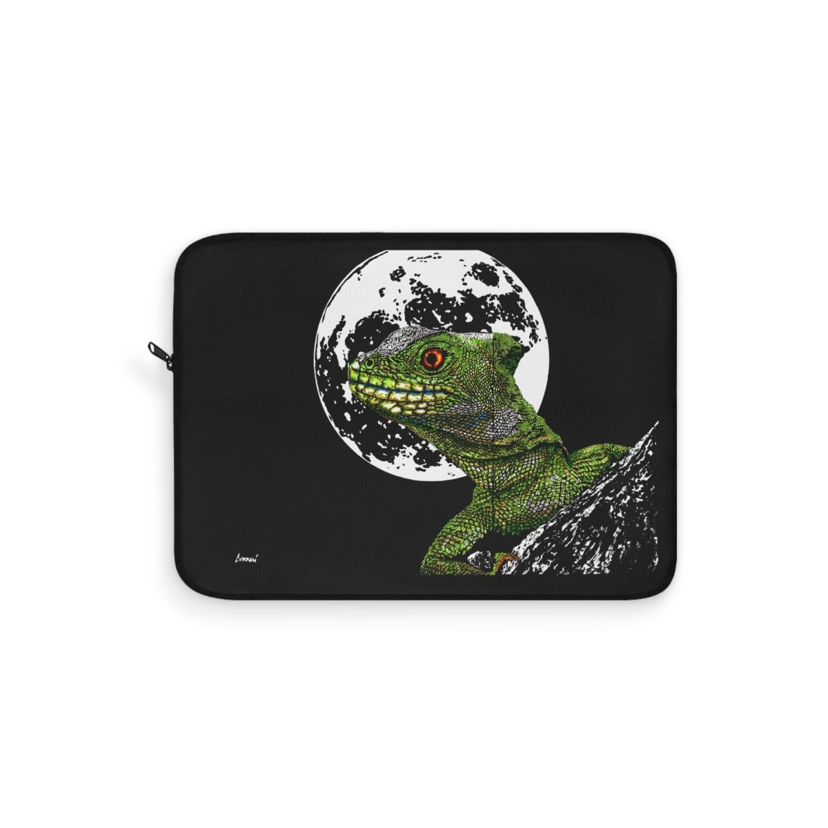 Lizard Moon Laptop Sleeve - Stylish & Durable Sleeve for Creatives - Curran Artworks