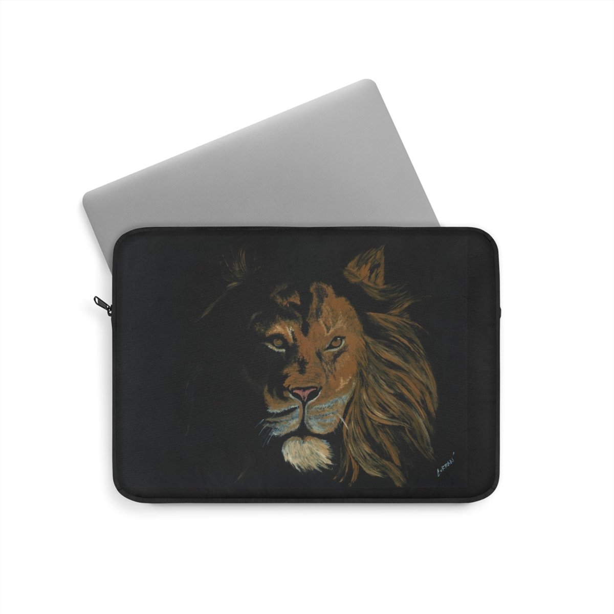 Majestic Lion Laptop Sleeve | Stylish Protection for Your Device - Curran Artworks