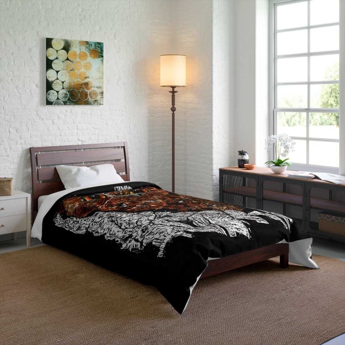 Majestic Owl Comforter Cozy Nature Inspired Bedding