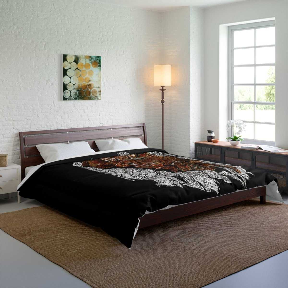 Majestic Owl Comforter - Cozy Nature - Inspired Bedding for Wildlife Lovers - Curran Artworks