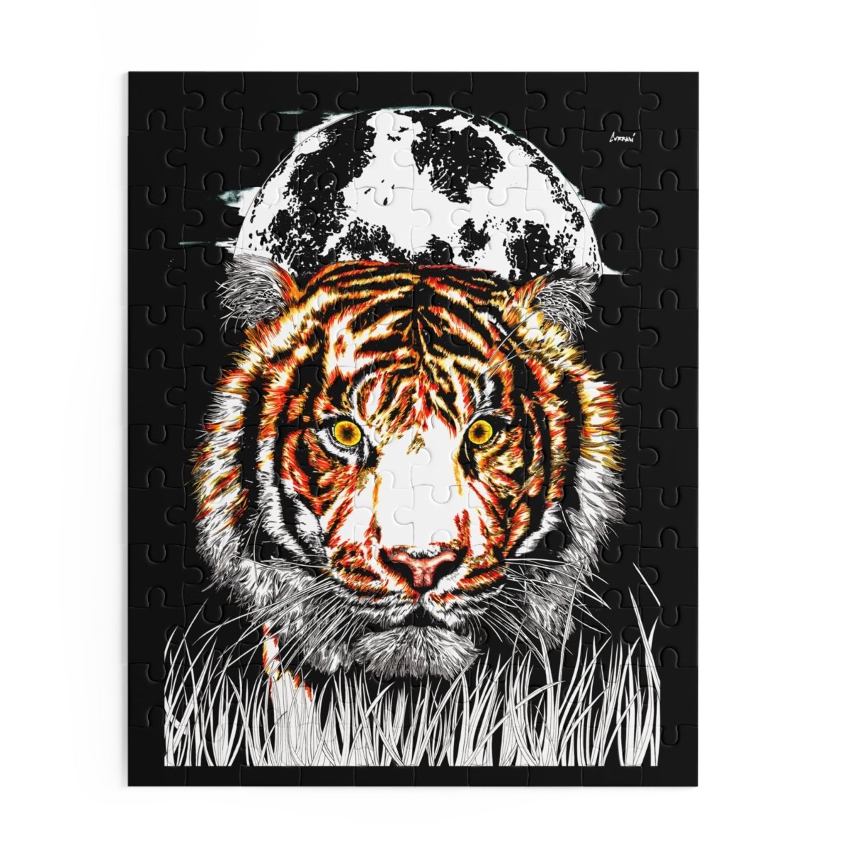 Majestic Tiger Puzzle - 500 - Piece Jigsaw for Animal Lovers - Curran Artworks