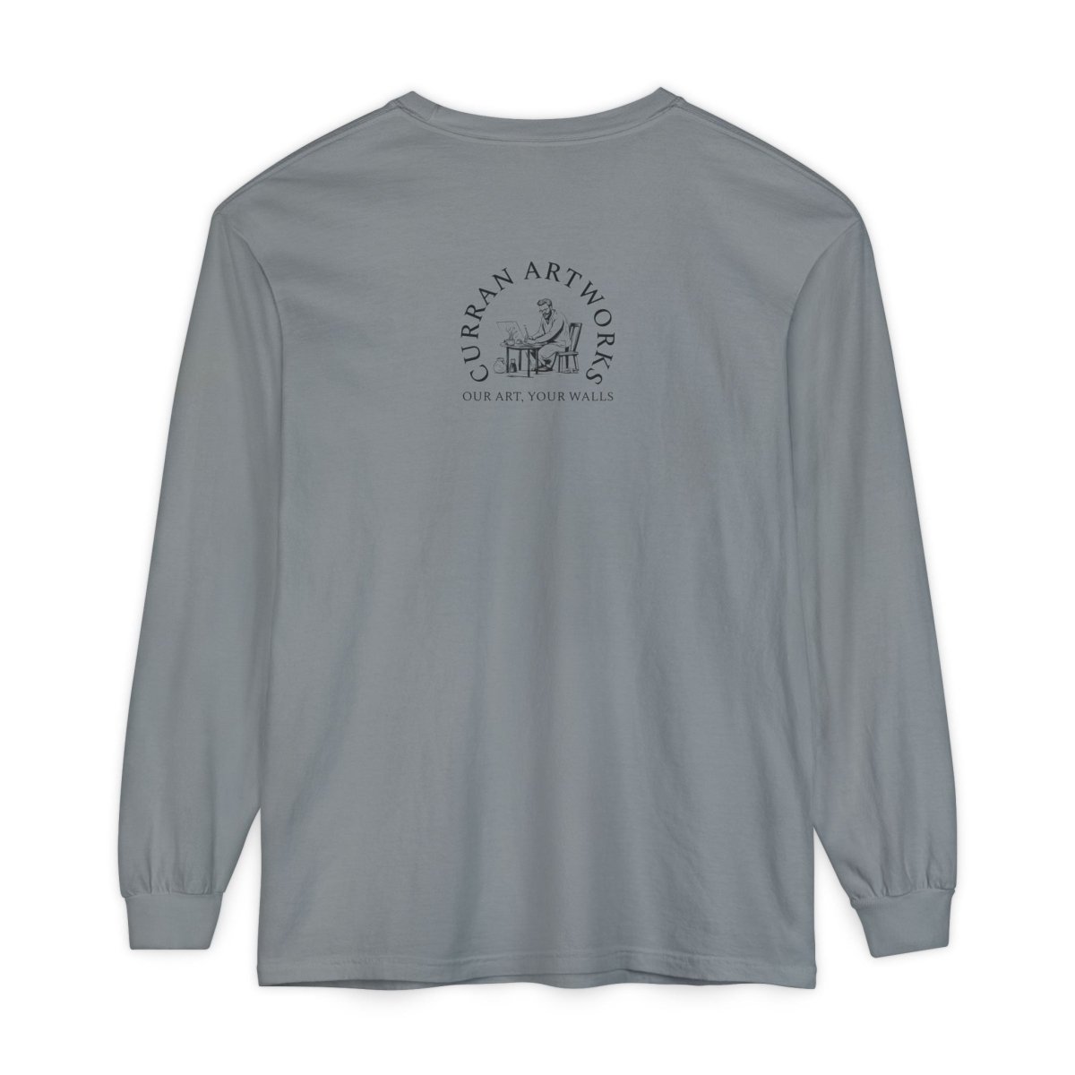 Moonlit Reptile Long Sleeve T-Shirt - Breathable Unisex Graphic Tee - Curran Artworks