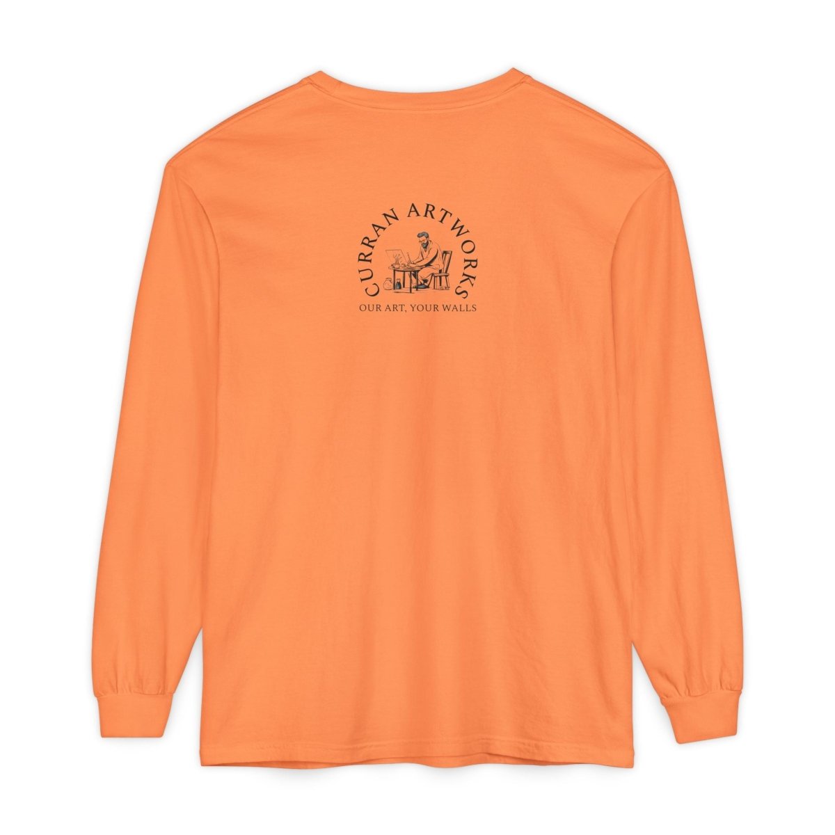Moonlit Reptile Long Sleeve T-Shirt - Breathable Unisex Graphic Tee - Curran Artworks