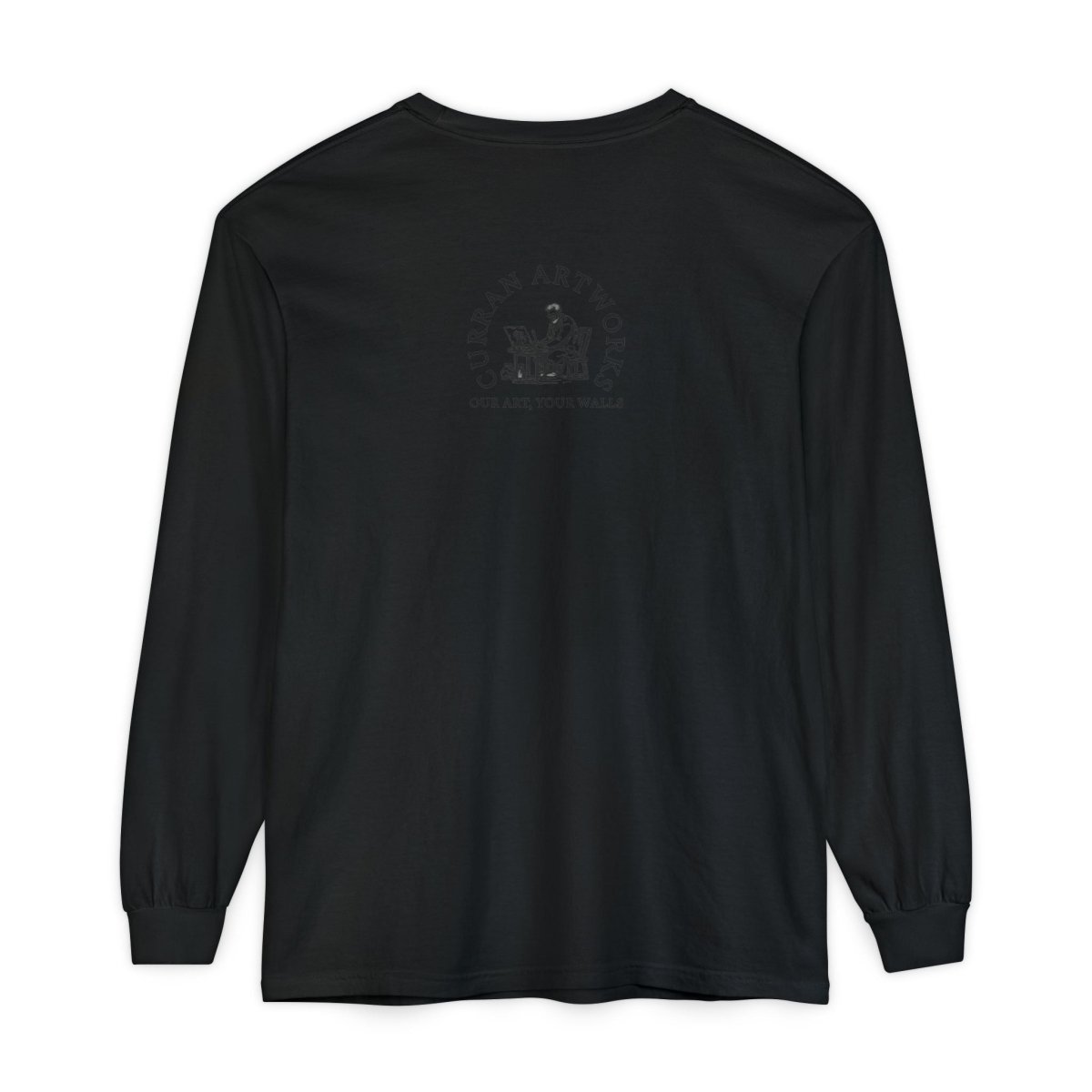 Moonlit Reptile Long Sleeve T-Shirt - Breathable Unisex Graphic Tee - Curran Artworks
