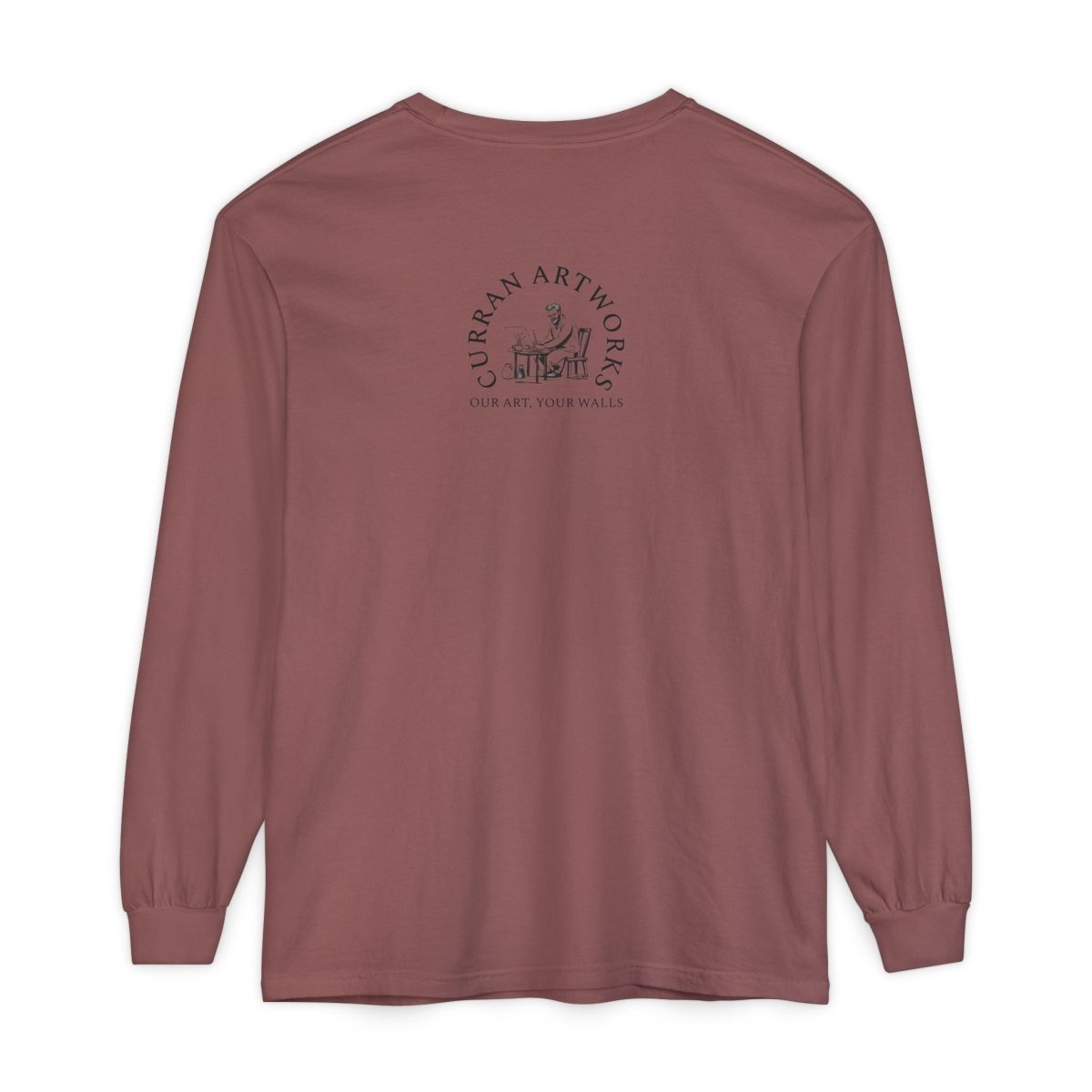 Moonlit Reptile Long Sleeve T-Shirt - Breathable Unisex Graphic Tee - Curran Artworks