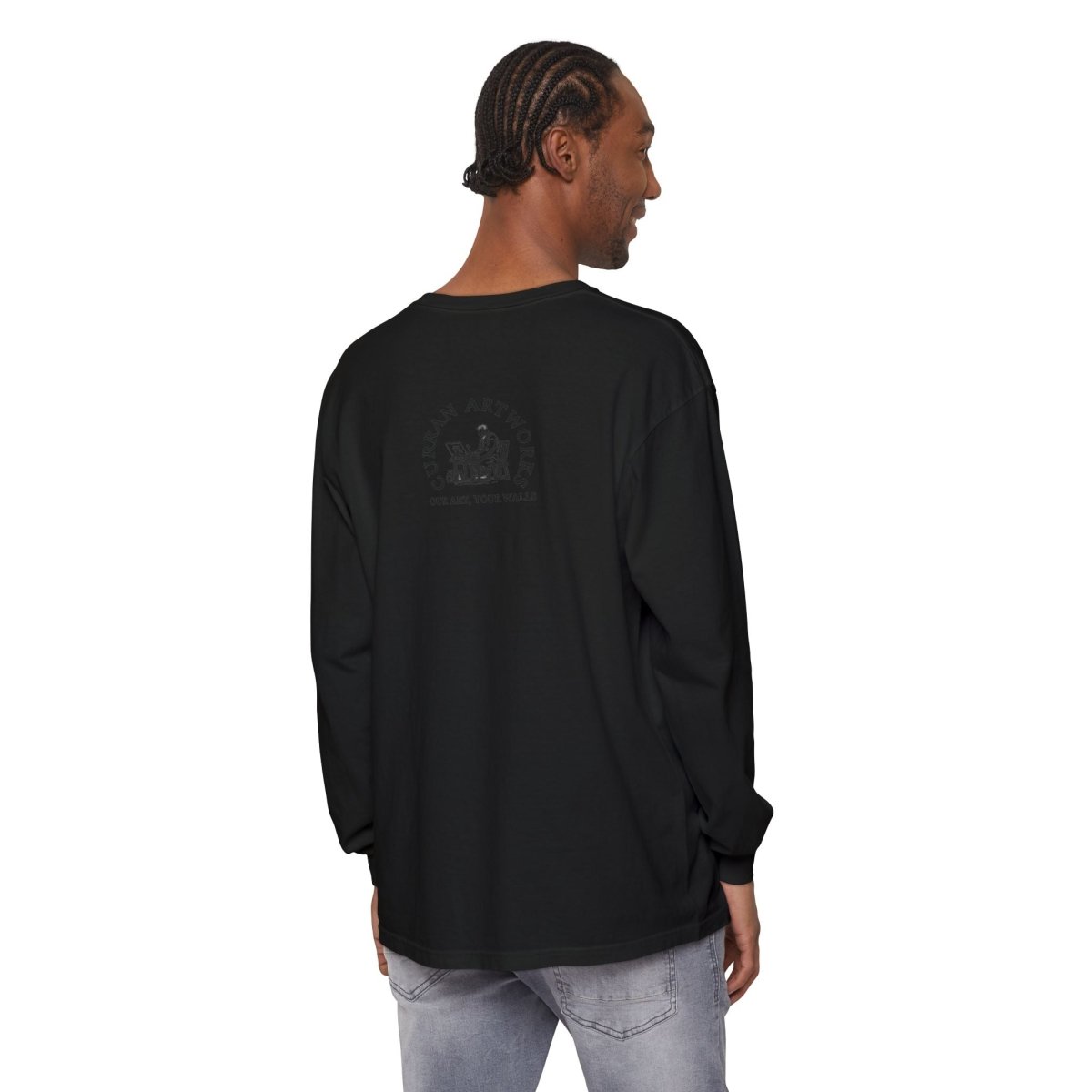 Moonlit Reptile Long Sleeve T-Shirt - Breathable Unisex Graphic Tee - Curran Artworks