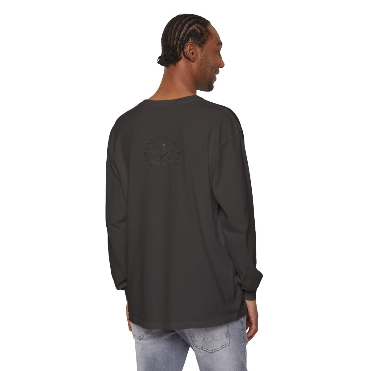 Moonlit Reptile Long Sleeve T-Shirt - Breathable Unisex Graphic Tee - Curran Artworks