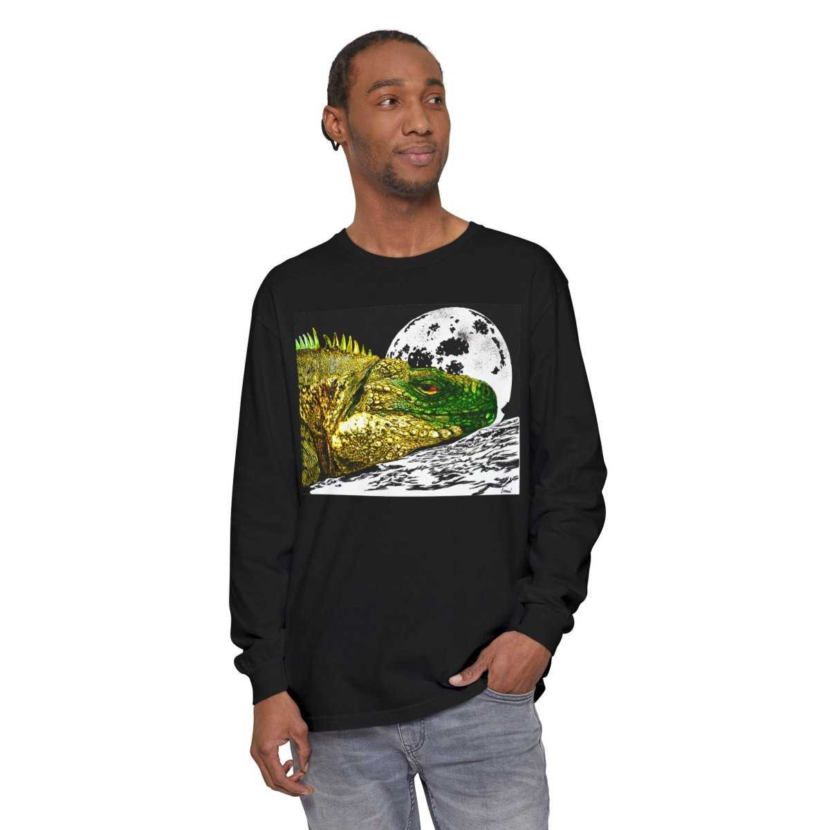Reptile Long Sleeve T-Shirt - Breathable Unisex Graphic Tee