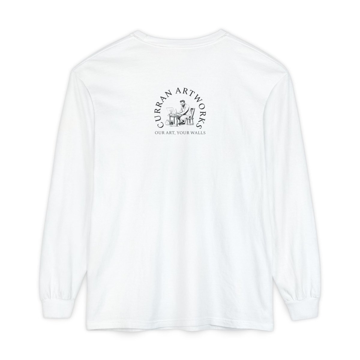 Moonlit Reptile Long Sleeve T-Shirt - Breathable Unisex Graphic Tee - Curran Artworks