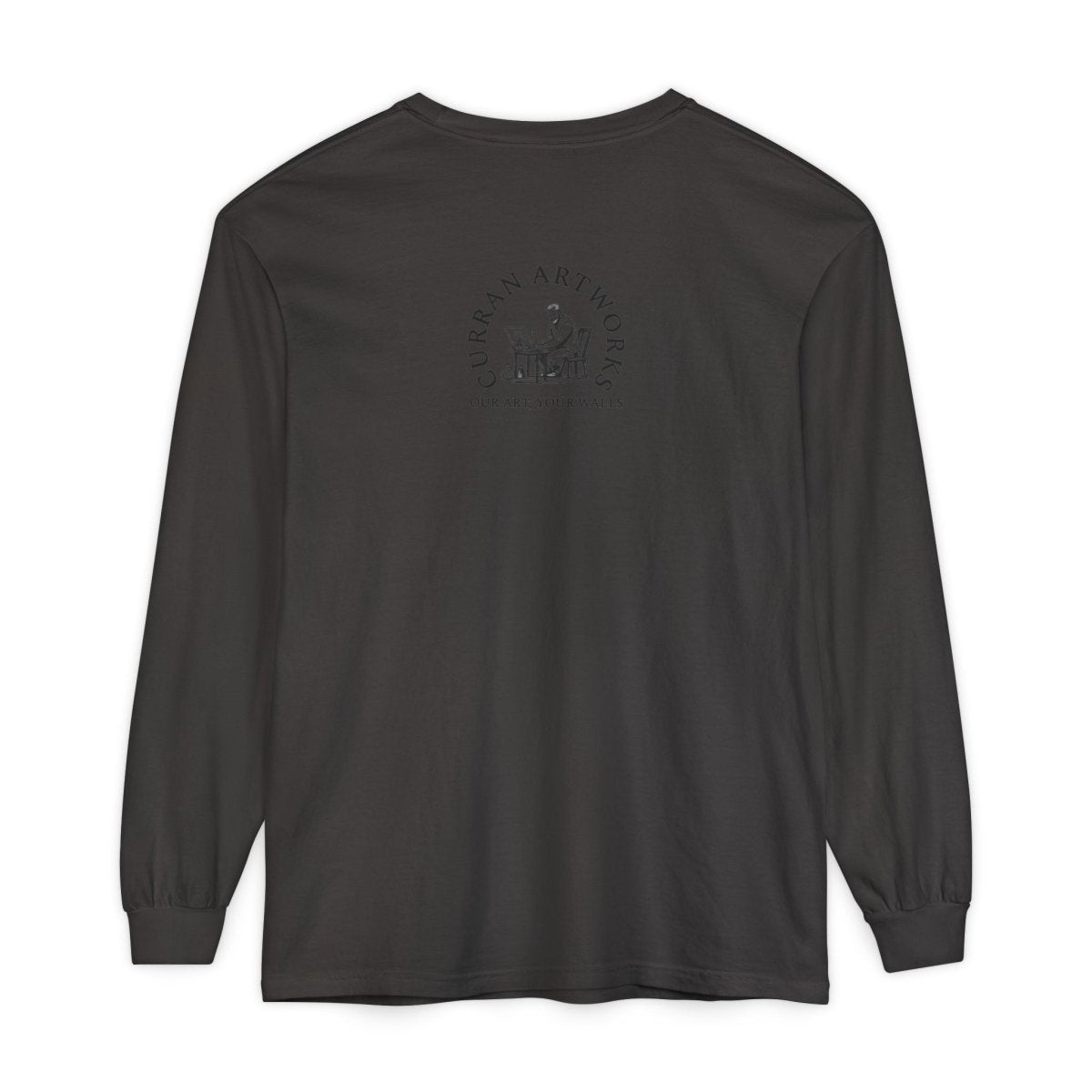 Moonlit Reptile Long Sleeve T-Shirt - Breathable Unisex Graphic Tee - Curran Artworks