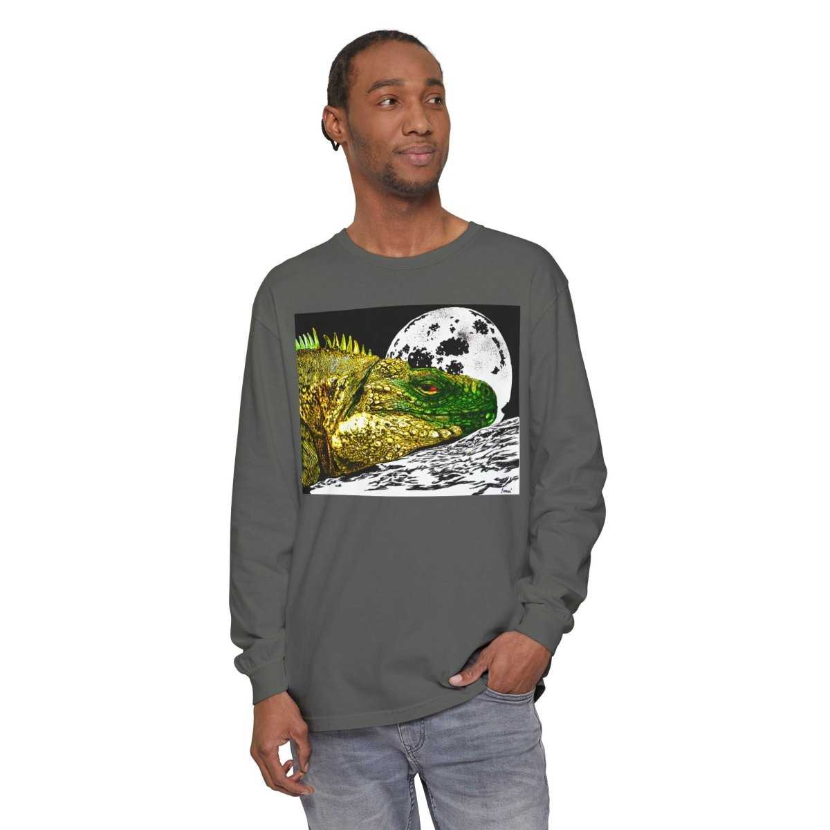 Reptile Long Sleeve T-Shirt - Breathable Unisex Graphic Tee