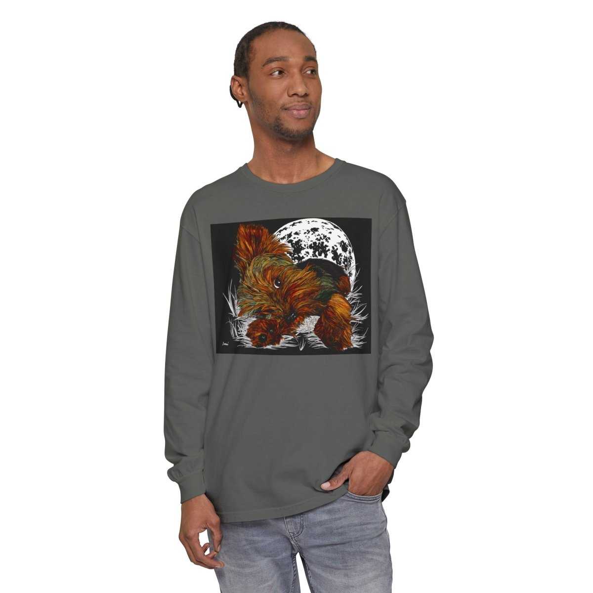 Yorkie Terrier Long Sleeve T-Shirt - Perfect for Pet Lovers