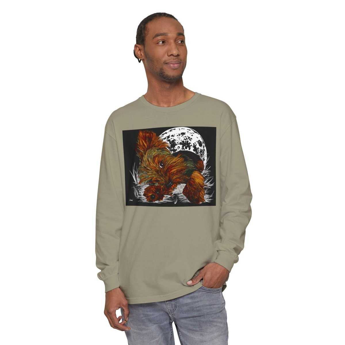 Yorkie Terrier Long Sleeve T-Shirt - Perfect for Pet Lovers