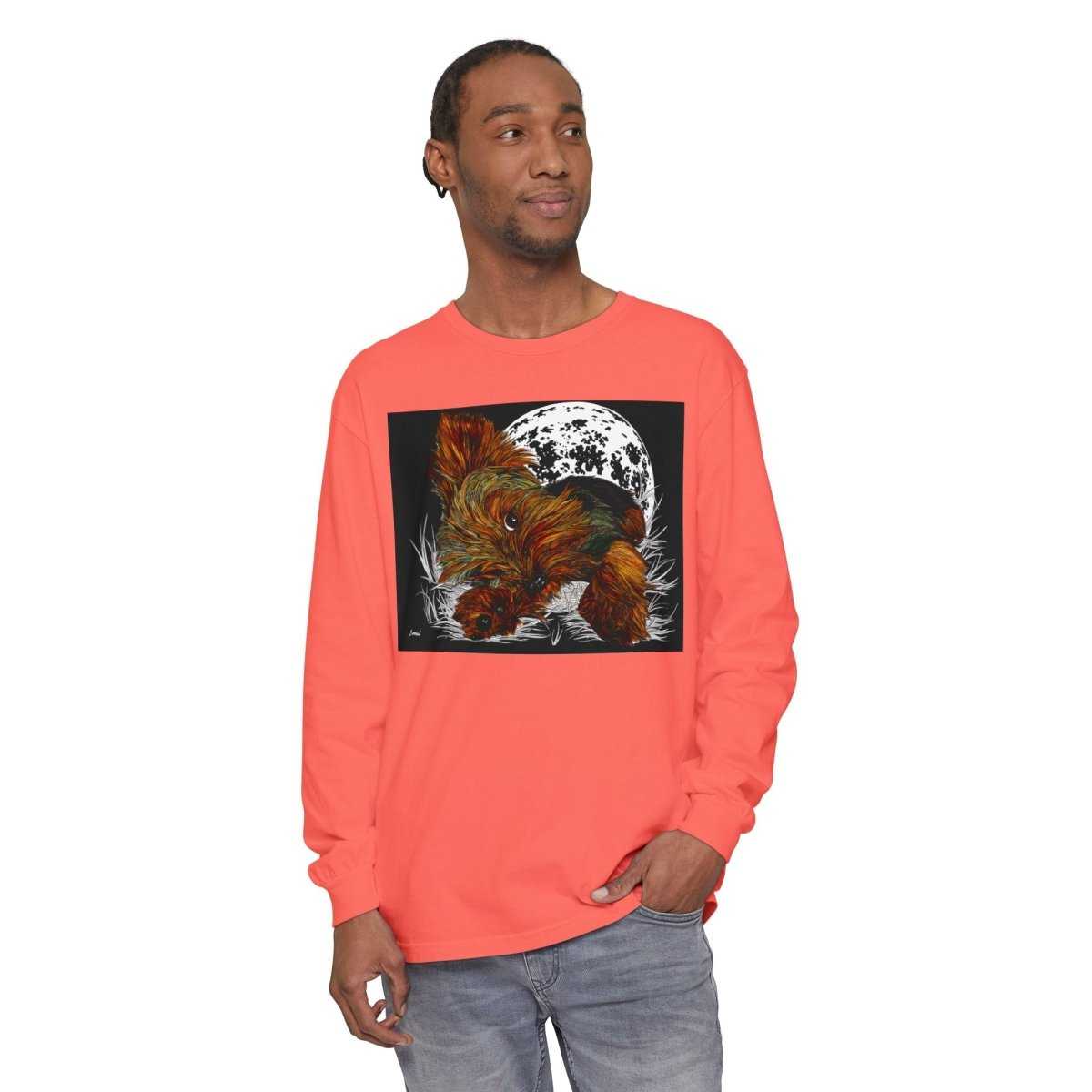 Yorkie Terrier Long Sleeve T-Shirt - Perfect for Pet Lovers