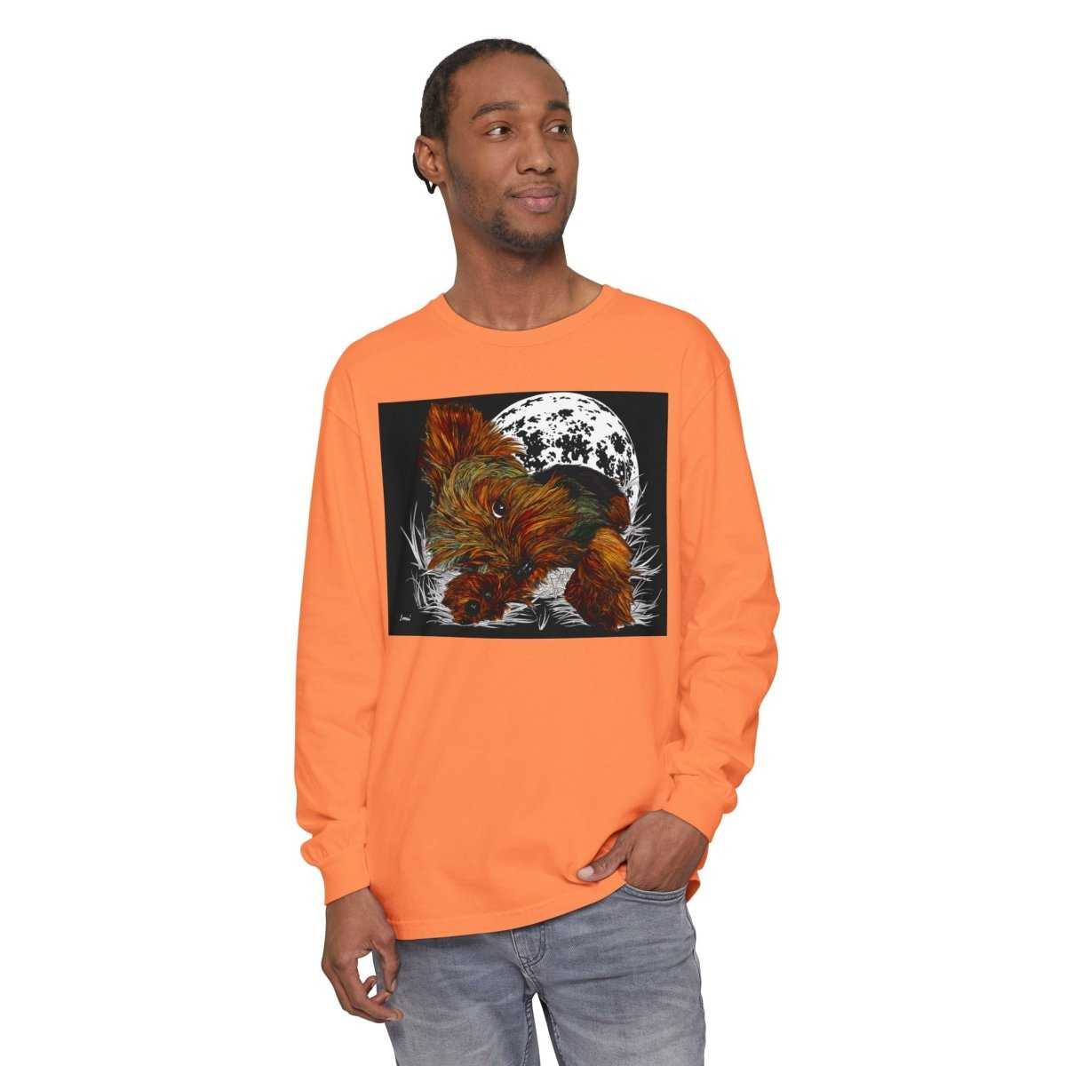Yorkie Terrier Long Sleeve T-Shirt - Perfect for Pet Lovers